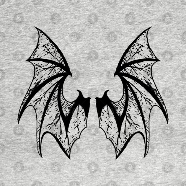 ACOTAR Illyrian Bat Boy WINGS by baranskini